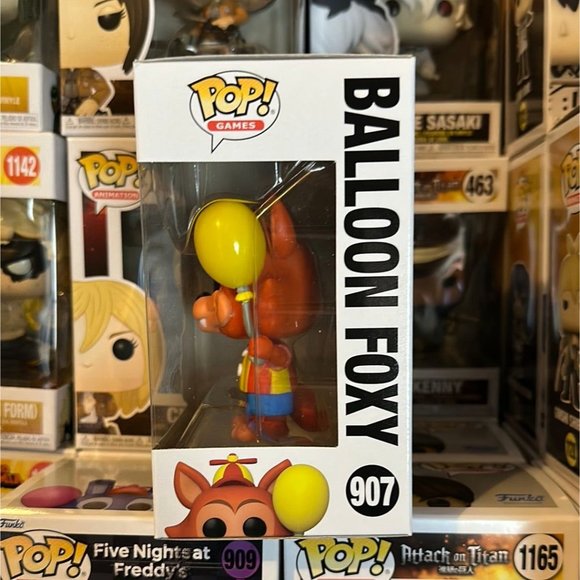 Funko POP! FNAF Five Nights At Freddy’s Security Breach Balloon Foxy Figure #907 - Picture 3 of 7